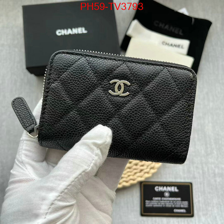 Chanel Bags(TOP)-Wallet- how quality ID: TV3793 $: 59USD,