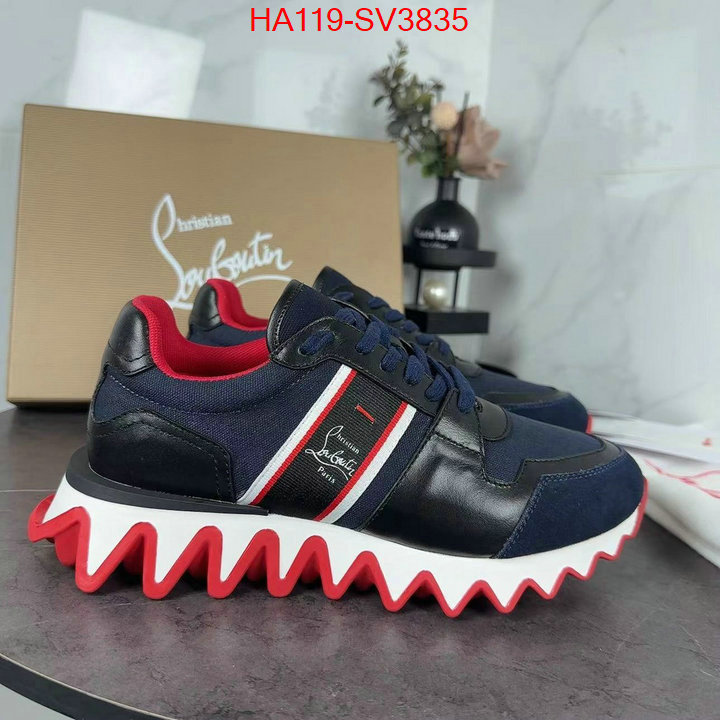 Men Shoes-Christian Louboutin 2024 perfect replica designer ID: SV3835 $: 119USD