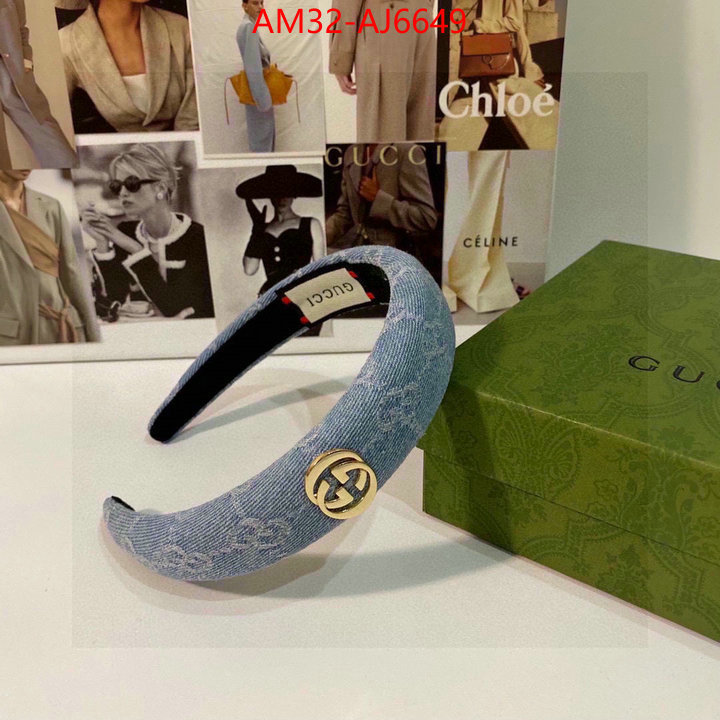 Hair band-Gucci replica best ID: AJ6649 $: 32USD