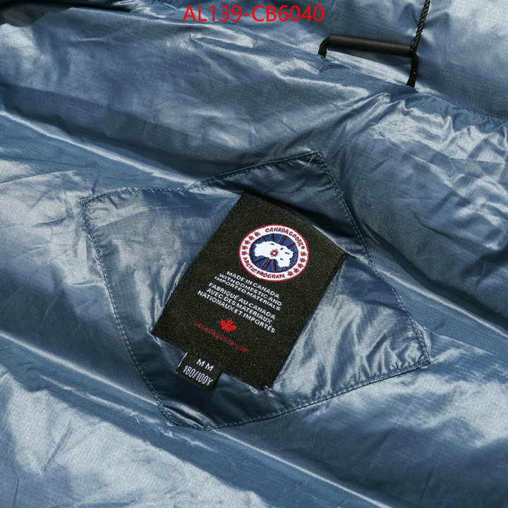 Down jacket Men-Canada Goose perfect ID: CB6040 $: 139USD