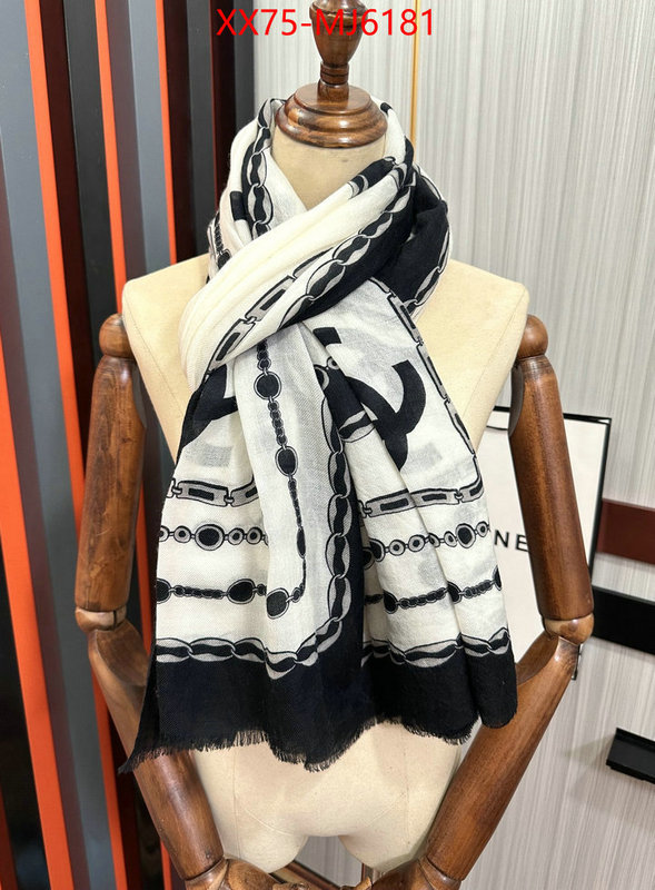 Scarf-Chanel buy aaaaa cheap ID: MJ6181 $: 75USD