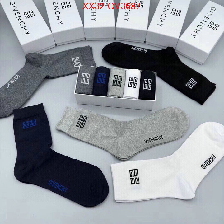 Sock-Givenchy the top ultimate knockoff ID: QV3687 $: 32USD