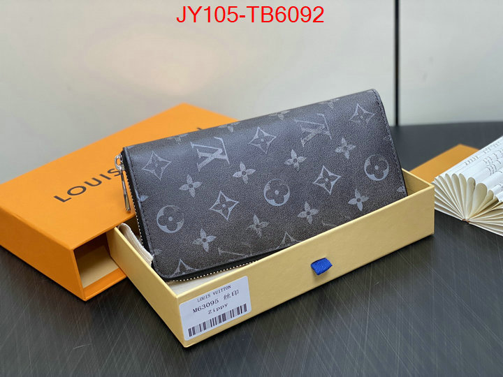 LV Bags(TOP)-Wallet where to buy high quality ID: TB6092 $: 105USD,