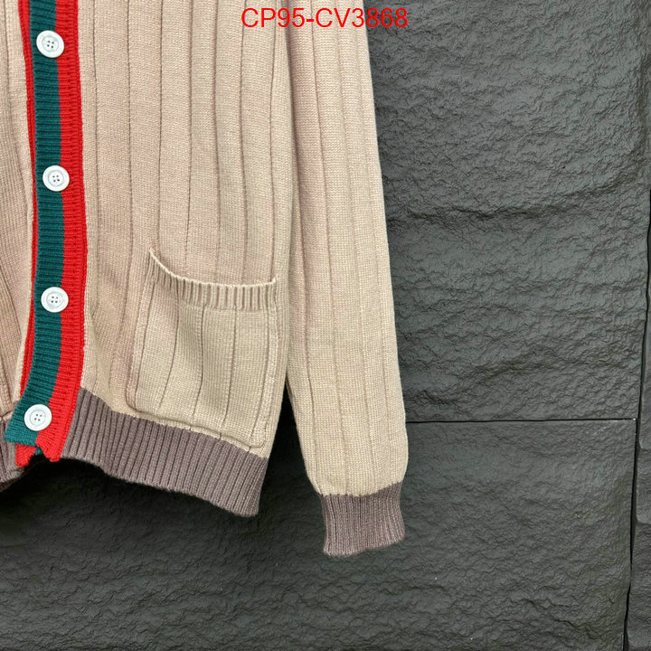 Clothing-Gucci what's best ID: CV3868 $: 95USD