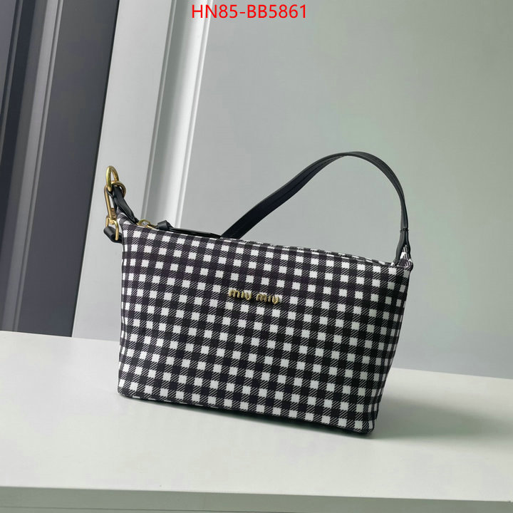 Miu Miu Bags(4A)-Handbag- luxury cheap ID: BB5861 $: 85USD,