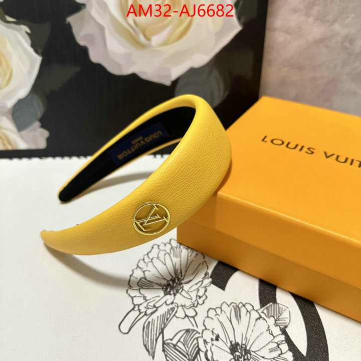 Hair band-LV fake high quality ID: AJ6682 $: 32USD