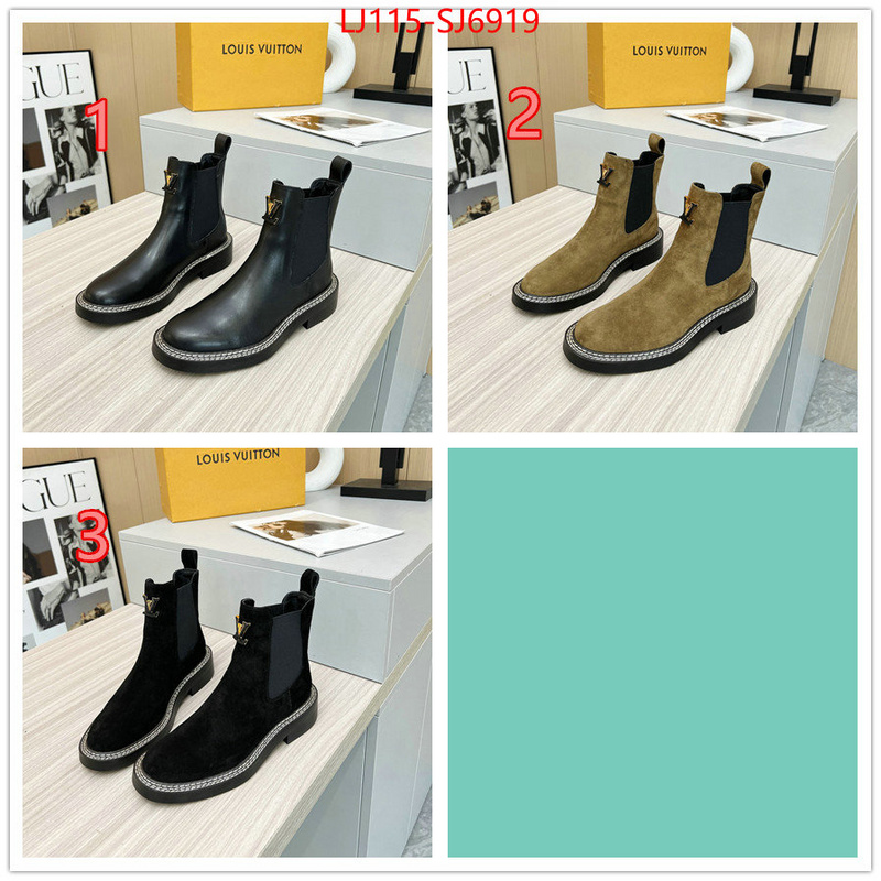 Women Shoes-Boots top 1:1 replica ID: SJ6919 $: 115USD