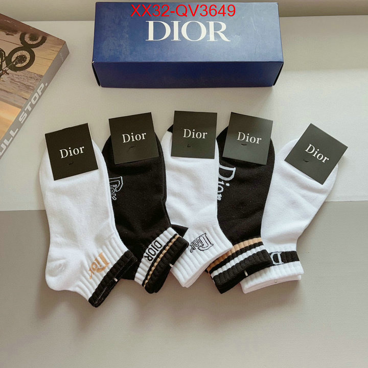 Sock-Dior cheap high quality replica ID: QV3649 $: 32USD