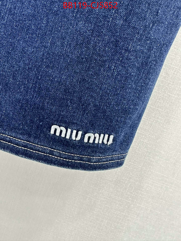 Clothing-MIU MIU same as original ID: CJ5852 $: 119USD