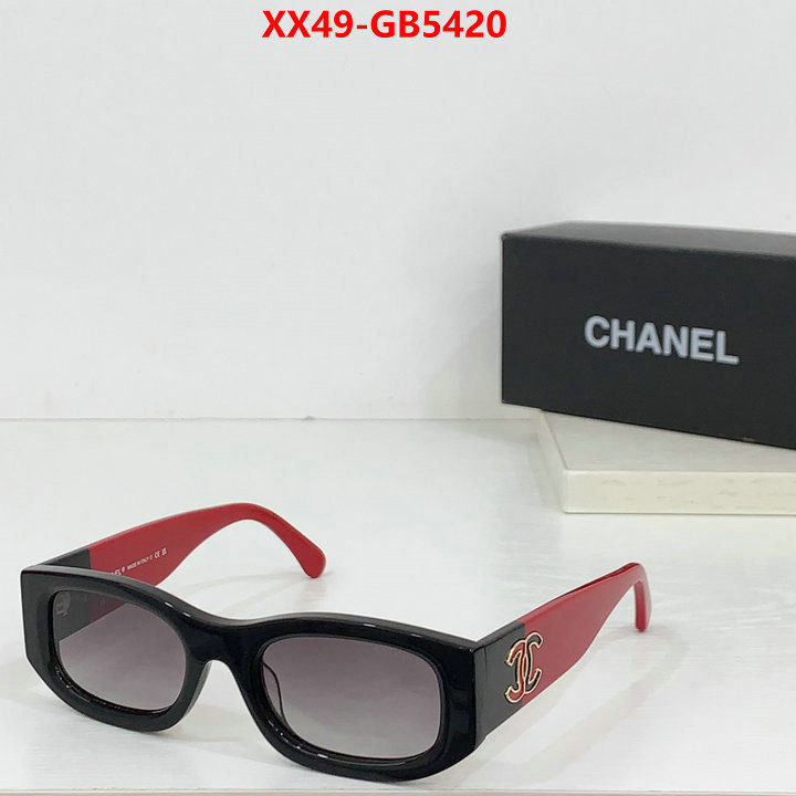 Glasses-Chanel perfect quality designer replica ID: GB5420 $: 49USD