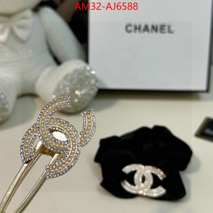 Hair band-Chanel how quality ID: AJ6588 $: 32USD