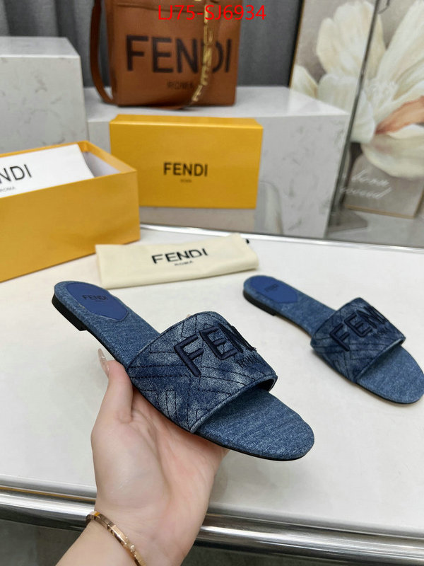 Women Shoes-Fendi wholesale ID: SJ6934 $: 75USD