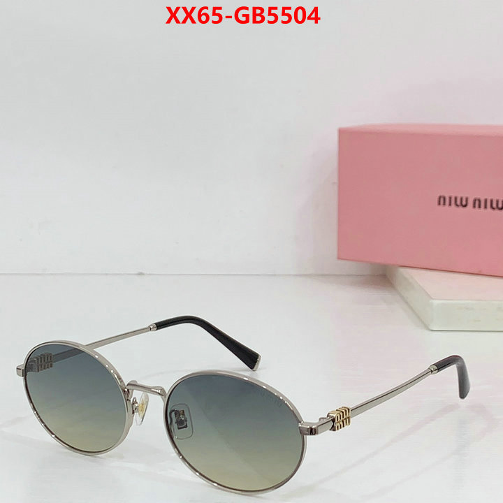 Glasses-Miu Miu buy best quality replica ID: GB5504 $: 65USD