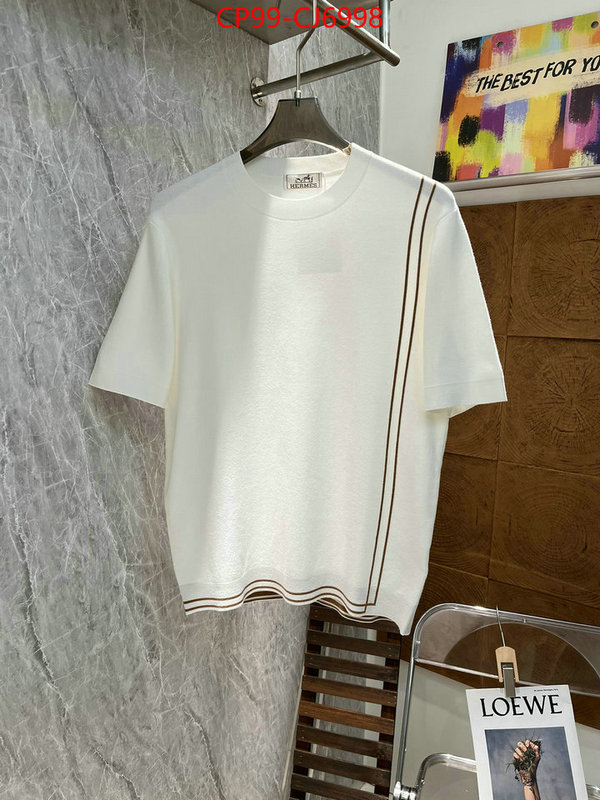 Clothing-Hermes 2024 luxury replicas ID: CJ6998 $: 99USD