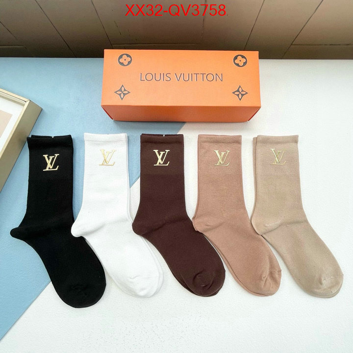 Sock-LV replica aaaaa designer ID: QV3758 $: 32USD