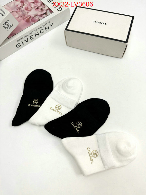 Sock-Chanel buy cheap ID: LV3606 $: 32USD