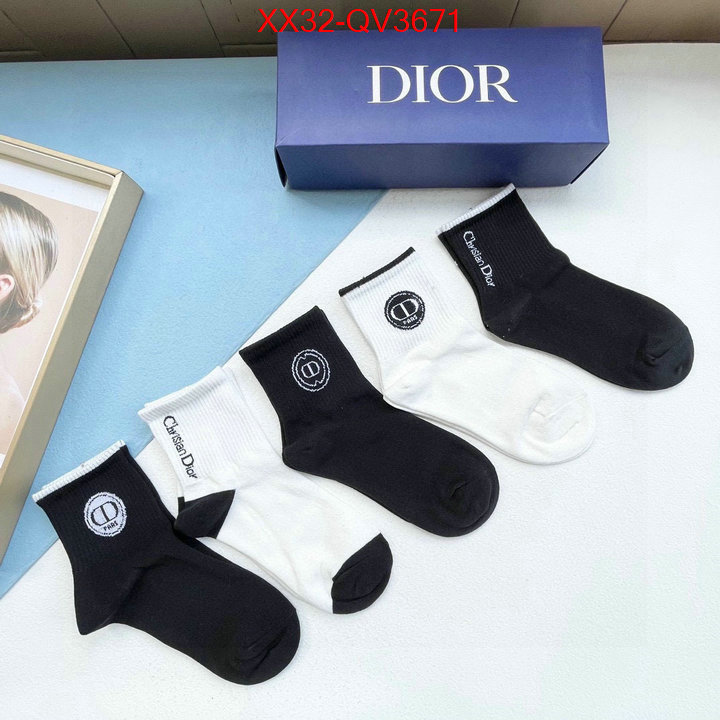 Sock-Dior replica 1:1 high quality ID: QV3671 $: 32USD