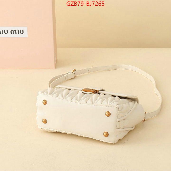 Miu Miu Bags(4A)-Handbag- buy the best high quality replica ID: BJ7265 $: 79USD,