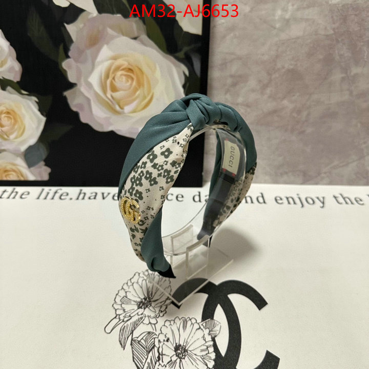 Hair band-Gucci how can i find replica ID: AJ6653 $: 32USD