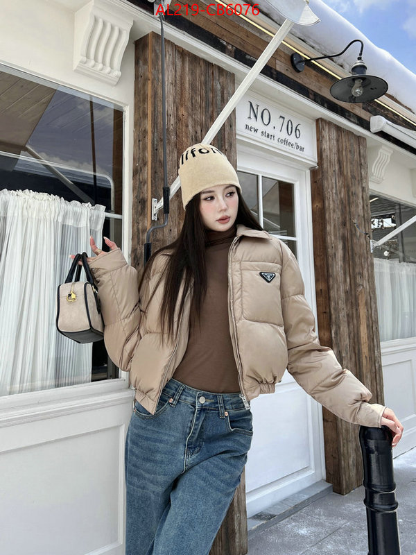 Down jacket Women-Prada knockoff ID: CB6076 $: 219USD