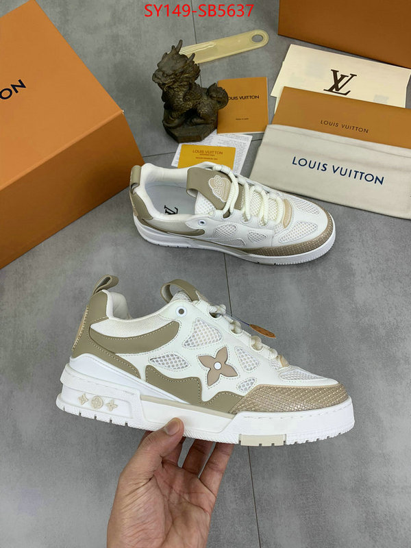 Men Shoes-LV replica 1:1 ID: SB5637 $: 149USD