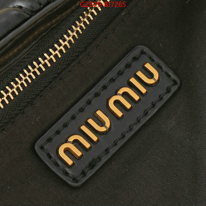 Miu Miu Bags(4A)-Handbag- buy the best high quality replica ID: BJ7265 $: 79USD,