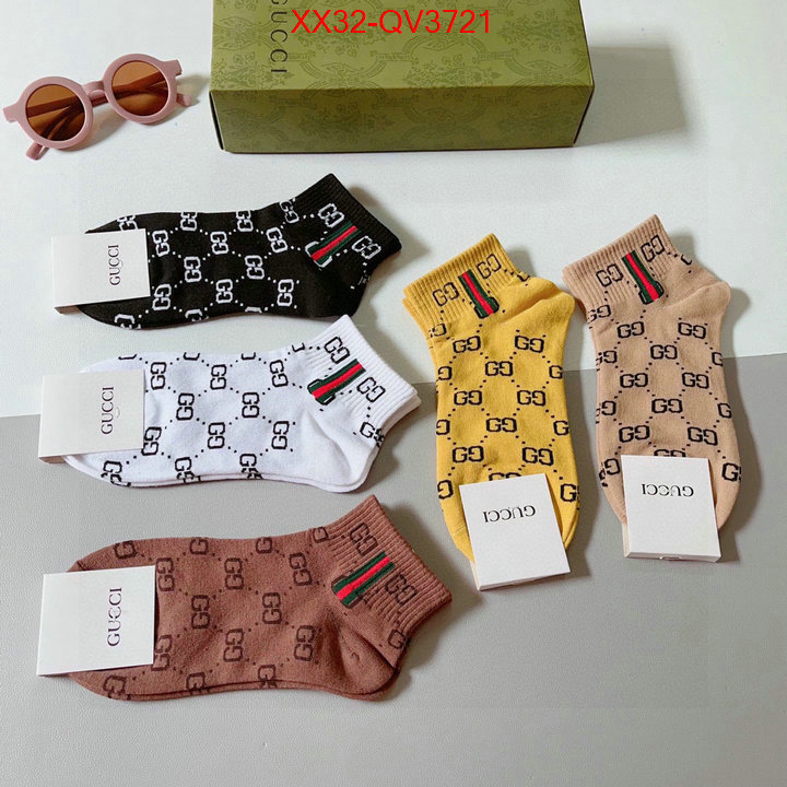 Sock-Gucci how to buy replcia ID: QV3721 $: 32USD