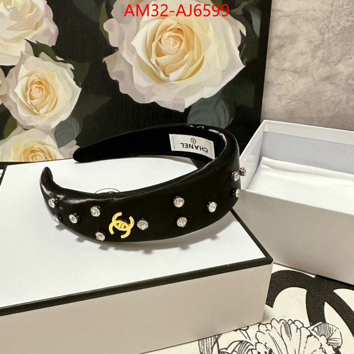 Hair band-Chanel store ID: AJ6599 $: 32USD