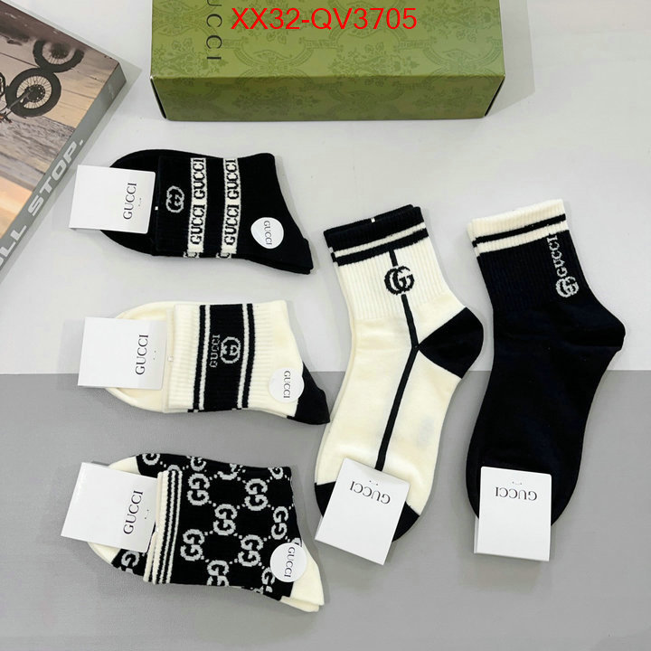 Sock-Gucci luxury cheap replica ID: QV3705 $: 32USD