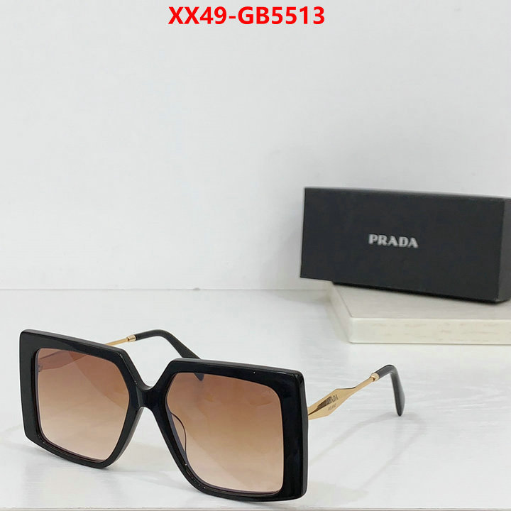 Glasses-Prada what 1:1 replica ID: GB5513 $: 49USD