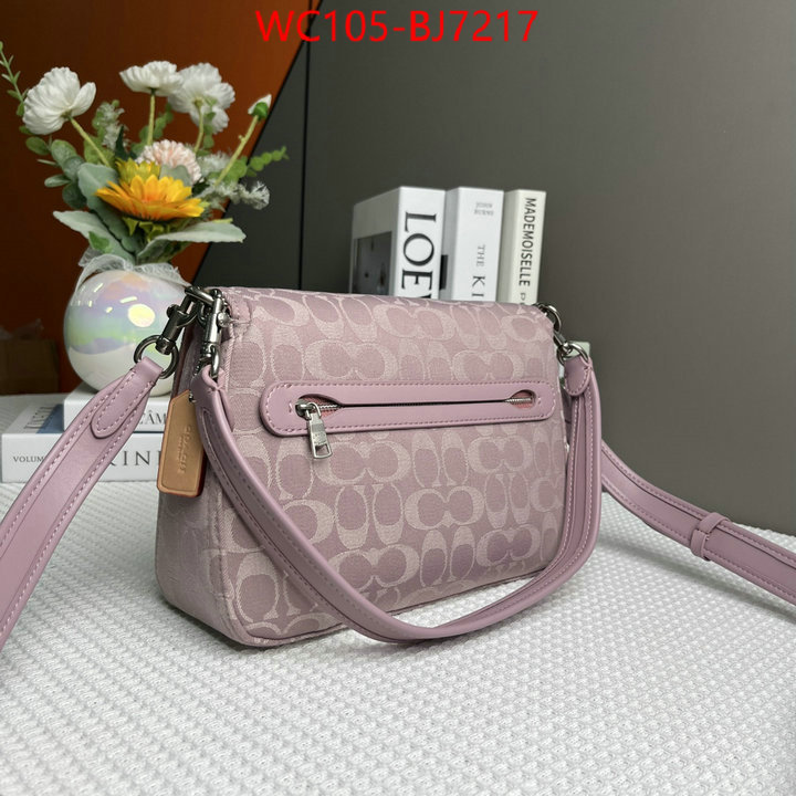 Coach Bags(4A)-Crossbody- high quality customize ID: BJ7217 $: 105USD,