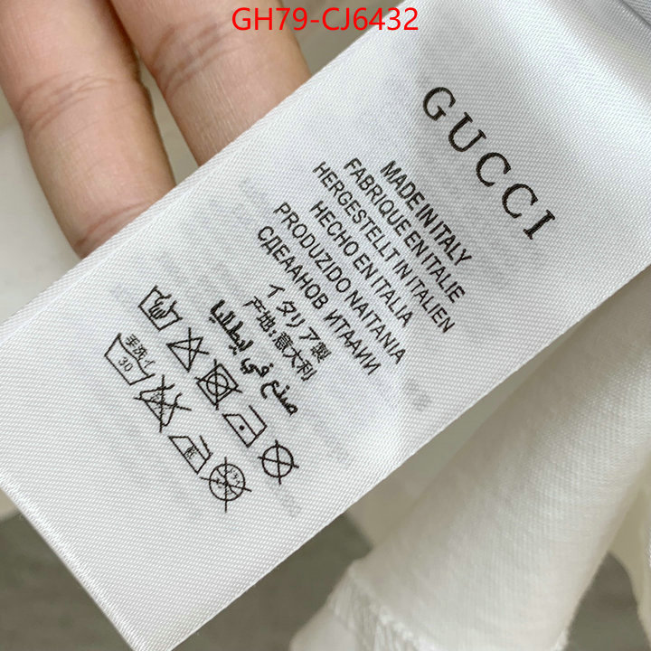 Clothing-Gucci high quality perfect ID: CJ6432 $: 79USD