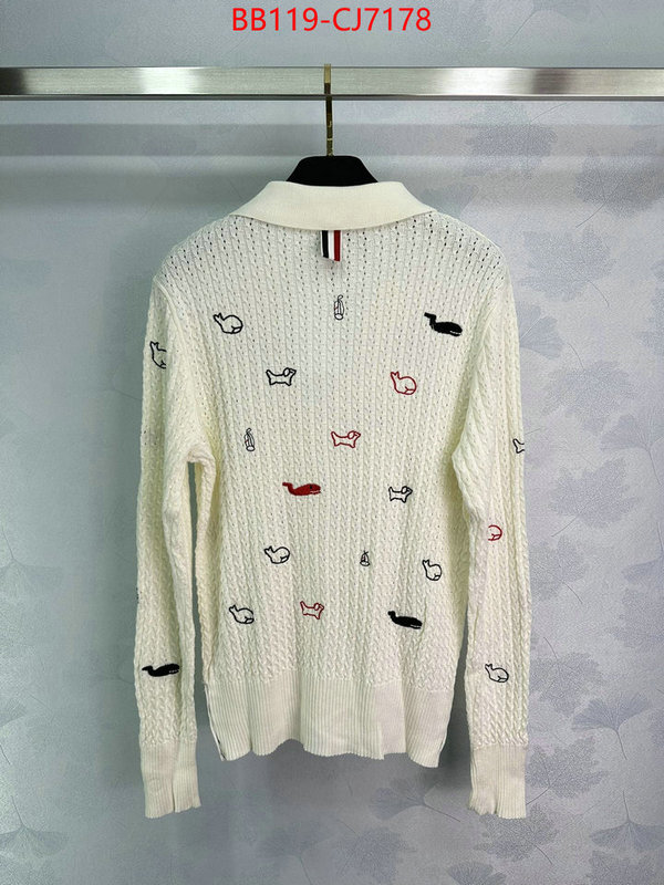 Clothing-Thom Browne wholesale imitation designer replicas ID: CJ7178 $: 119USD