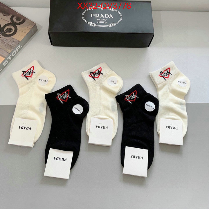 Sock-Prada best replica 1:1 ID: QV3778 $: 32USD