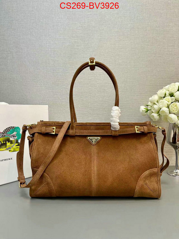 Prada Bags(TOP)-Handbag- online store ID: BV3926 $: 269USD,