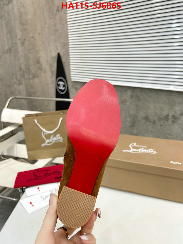 Women Shoes-Christian Louboutin where should i buy replica ID: SJ6865 $: 115USD