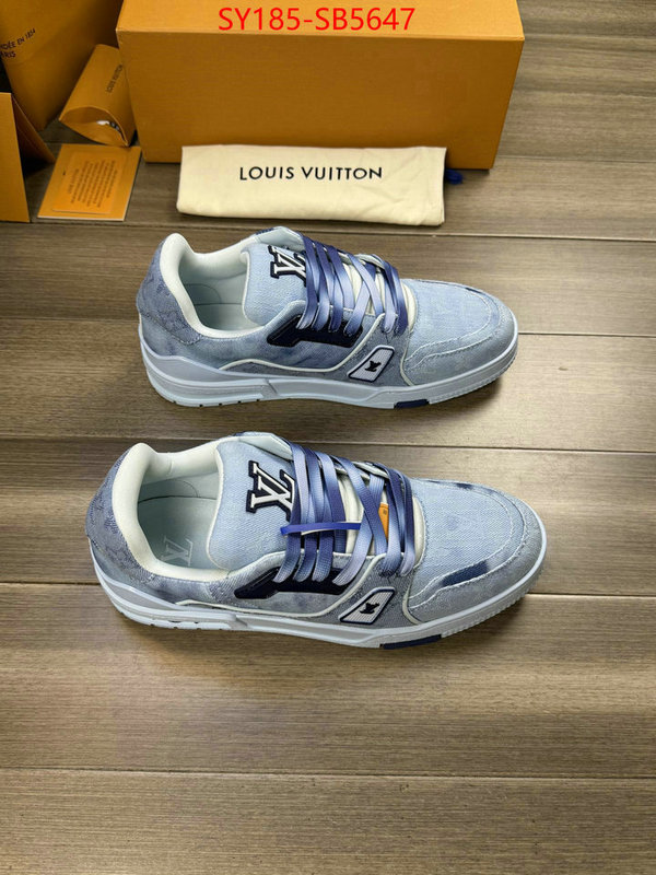 Men Shoes-LV how to start selling replica ID: SB5647 $: 185USD