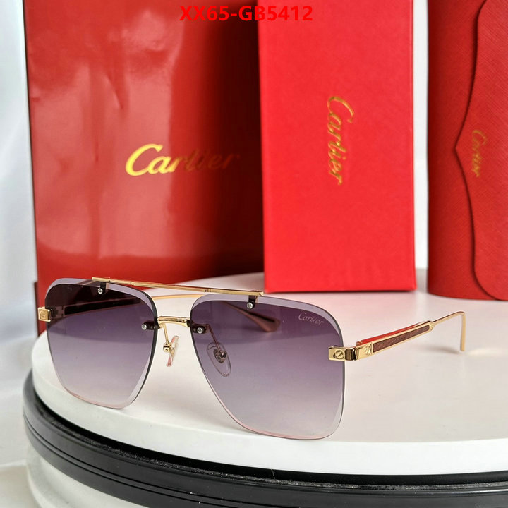 Glasses-Cartier where could you find a great quality designer ID: GB5412 $: 65USD