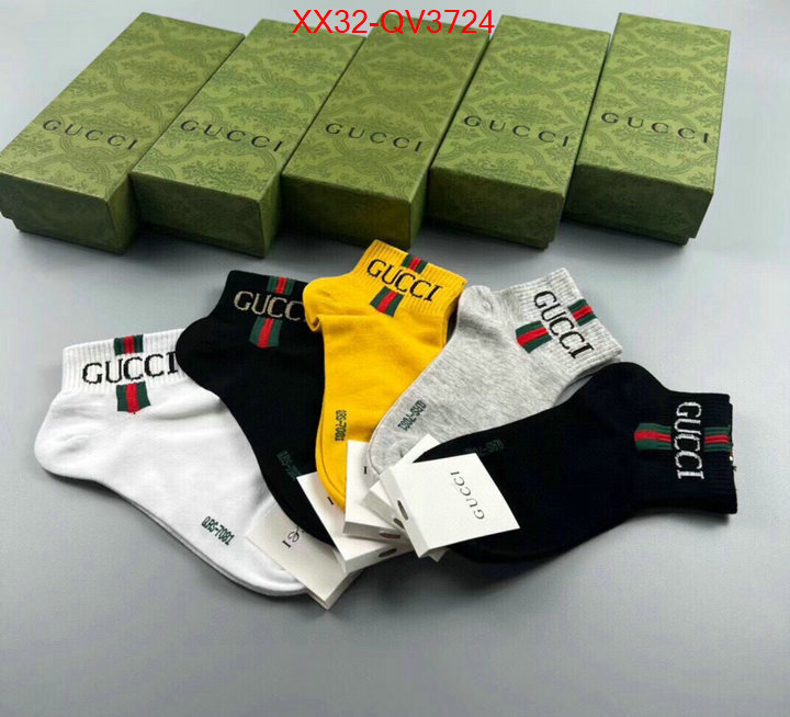 Sock-Gucci wholesale imitation designer replicas ID: QV3724 $: 32USD