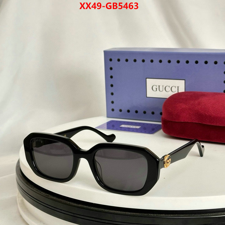 Glasses-Gucci 2024 aaaaa replica customize ID: GB5463 $: 49USD