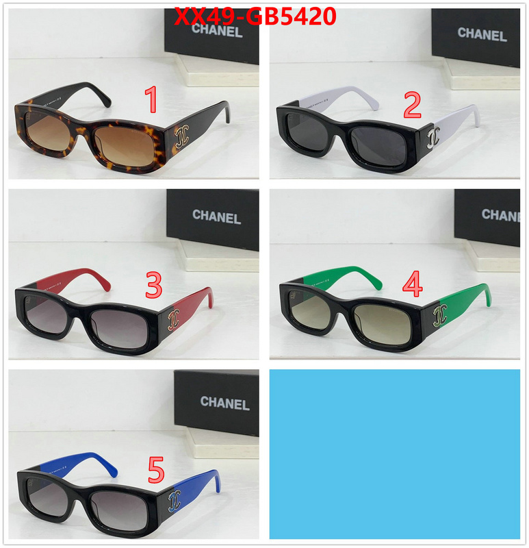 Glasses-Chanel perfect quality designer replica ID: GB5420 $: 49USD