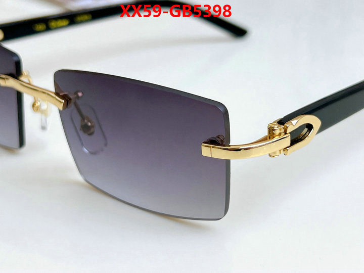 Glasses-Cartier aaaaa class replica ID: GB5398 $: 59USD