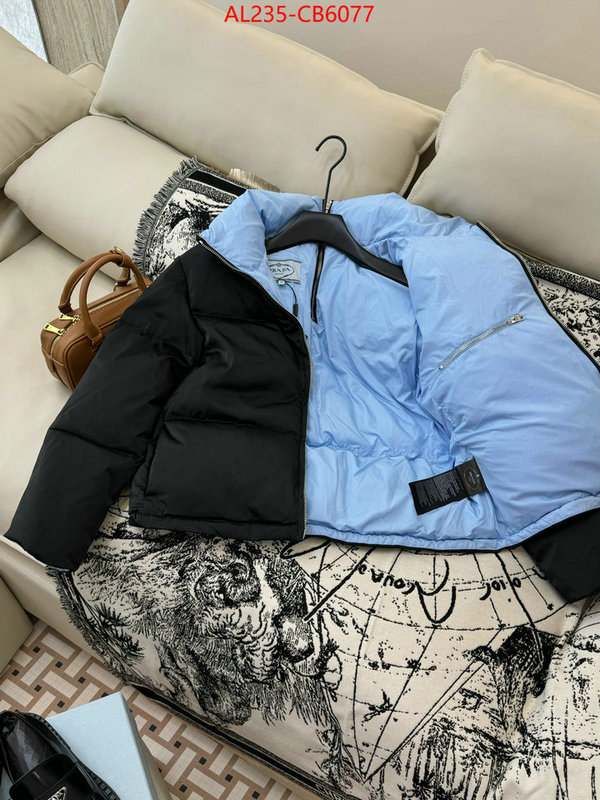 Down jacket Women-Prada replica best ID: CB6077 $: 235USD