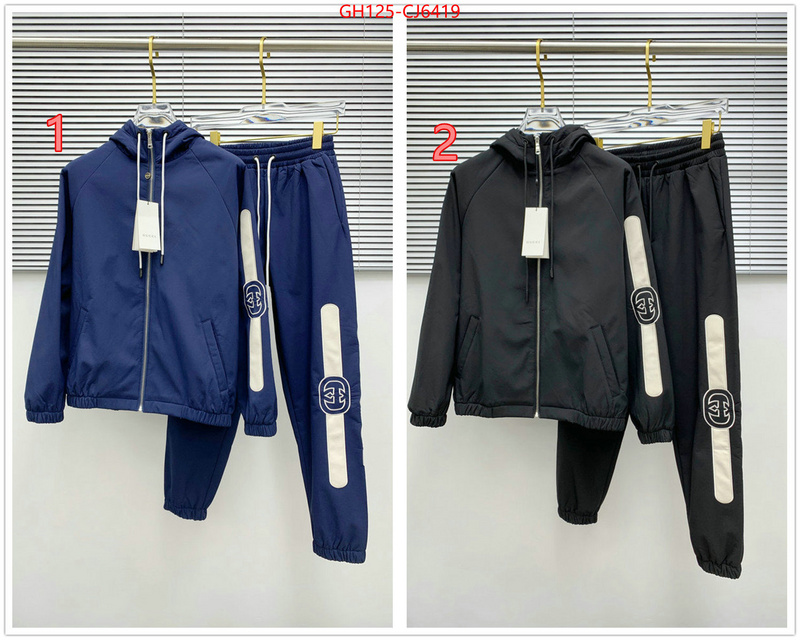 Clothing-Gucci buy cheap replica ID: CJ6419 $: 125USD