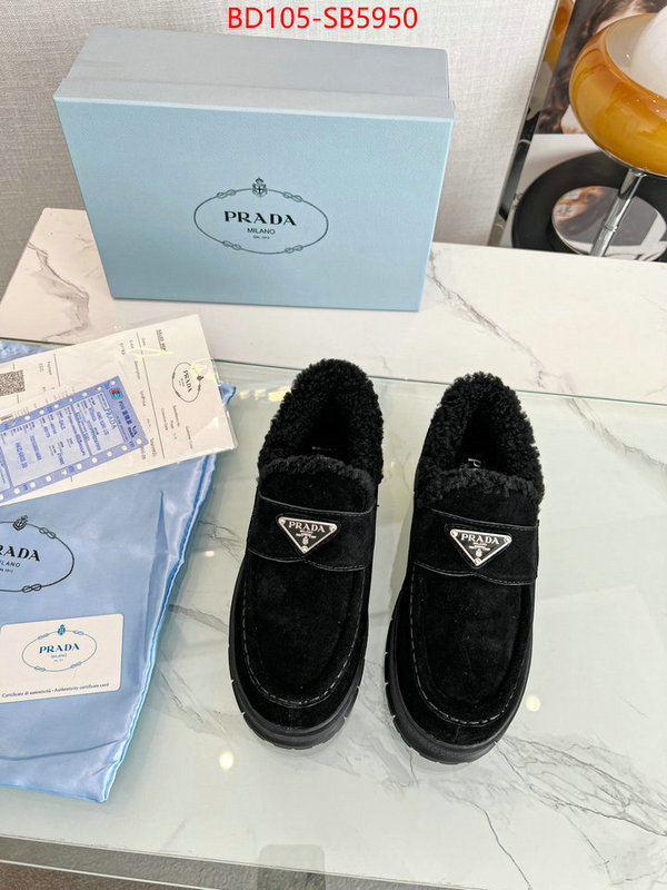 Women Shoes-Prada practical and versatile replica designer ID: SB5950 $: 105USD