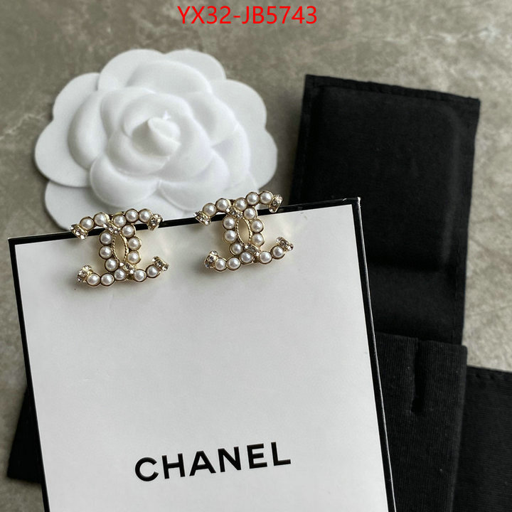 Jewelry-Chanel high ID: JB5743 $: 32USD