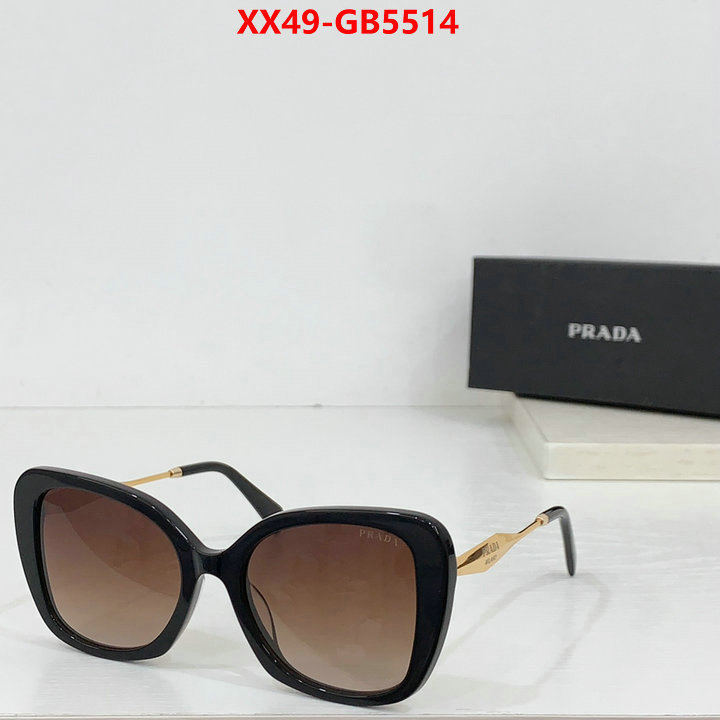 Glasses-Prada replica designer ID: GB5514 $: 49USD