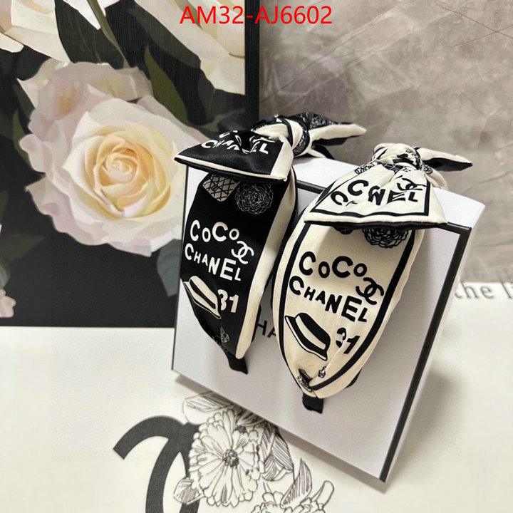 Hair band-Chanel wholesale 2024 replica ID: AJ6602 $: 32USD