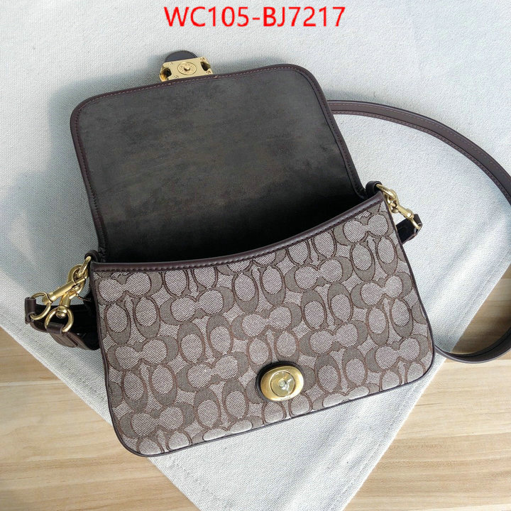 Coach Bags(4A)-Crossbody- high quality customize ID: BJ7217 $: 105USD,