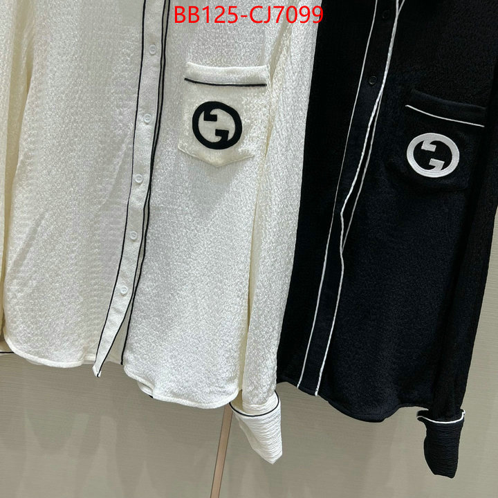 Clothing-Gucci 2024 replica ID: CJ7099 $: 125USD